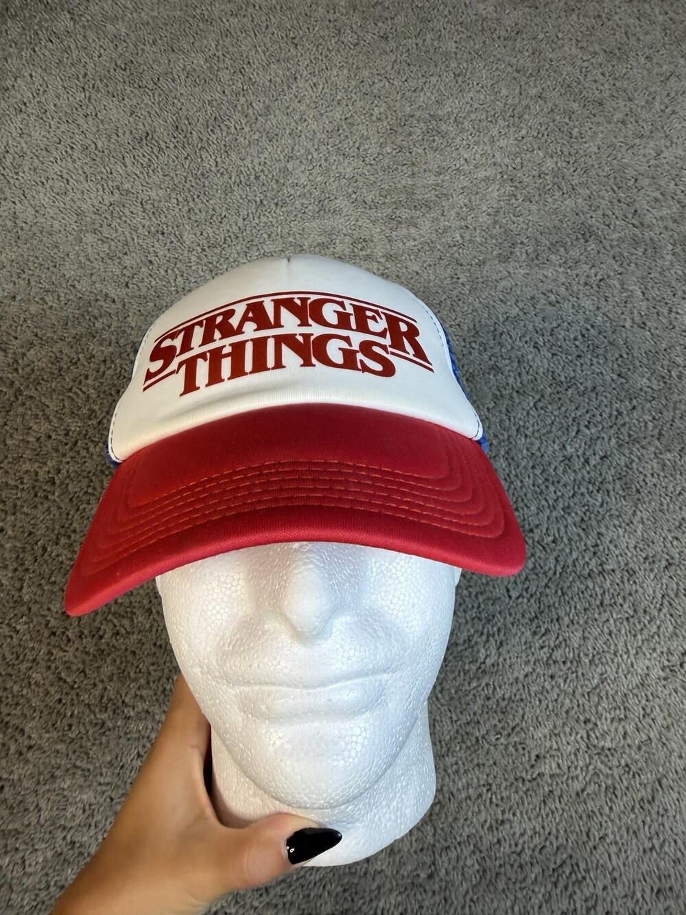 Stranger Things Hat Cap Snap Back Trucker Adult One Size Multicolor Netflix